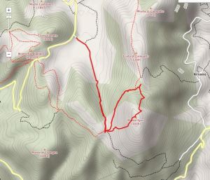 Path to Monte Igno